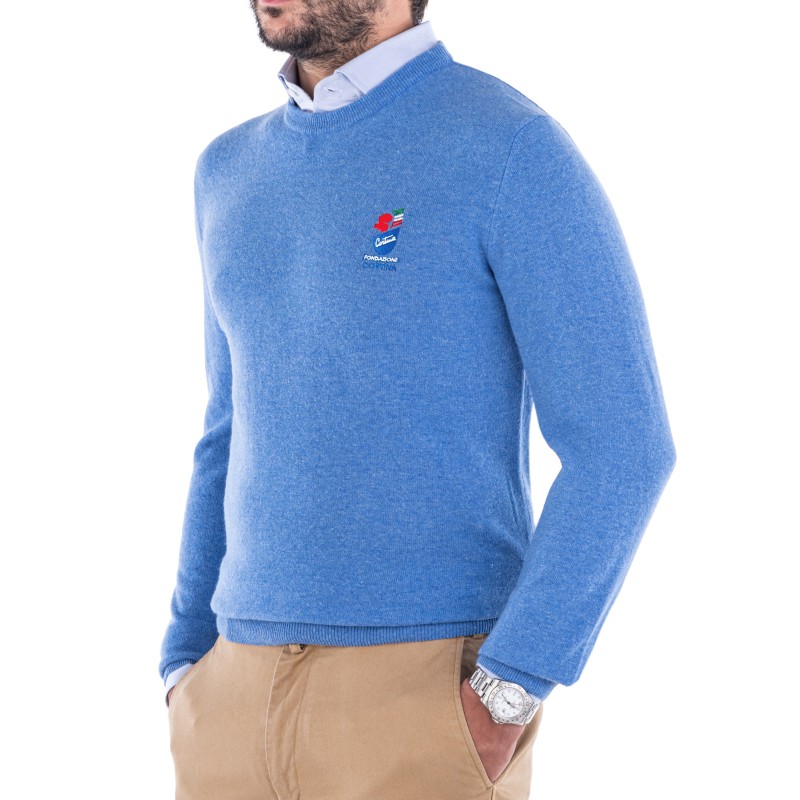 Maglione cashmere girocollo
