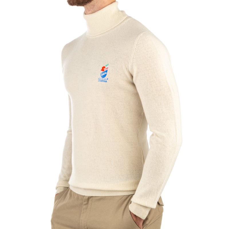 Maglione cashmere dolcevita