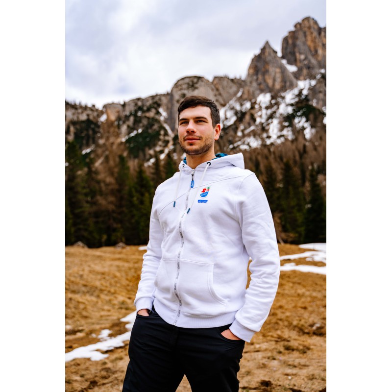 Felpa Uomo Bathory – Con Cappuccio, Colore Nero, Logo Goat, Cotone, Pullover